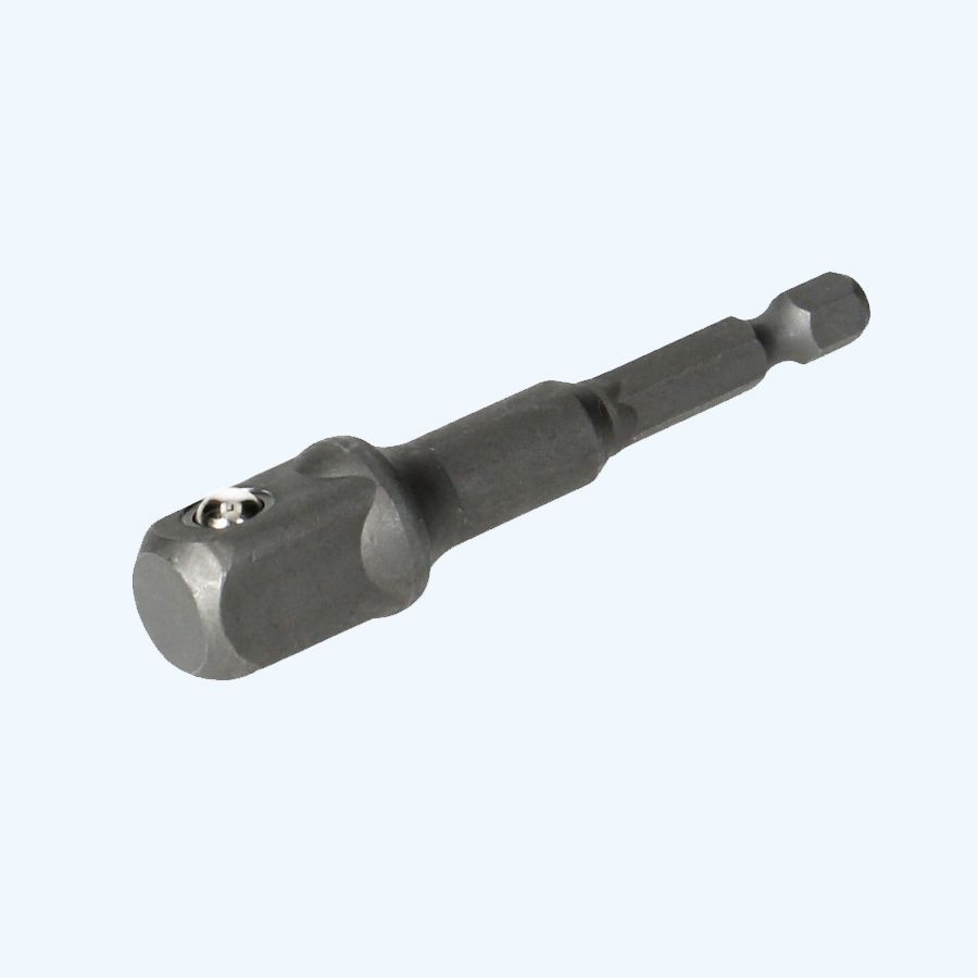 Adapter 1/4" zeskant 1/2" vierkant Adapter 1/4" zeskant 1/2" vierkant