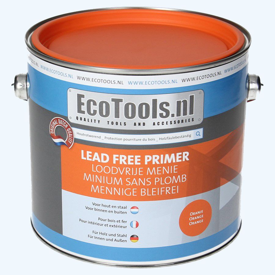 EcoTools Loodvrije menie oranje 2,5 liter EcoTools Loodvrije menie oranje 2,5 liter