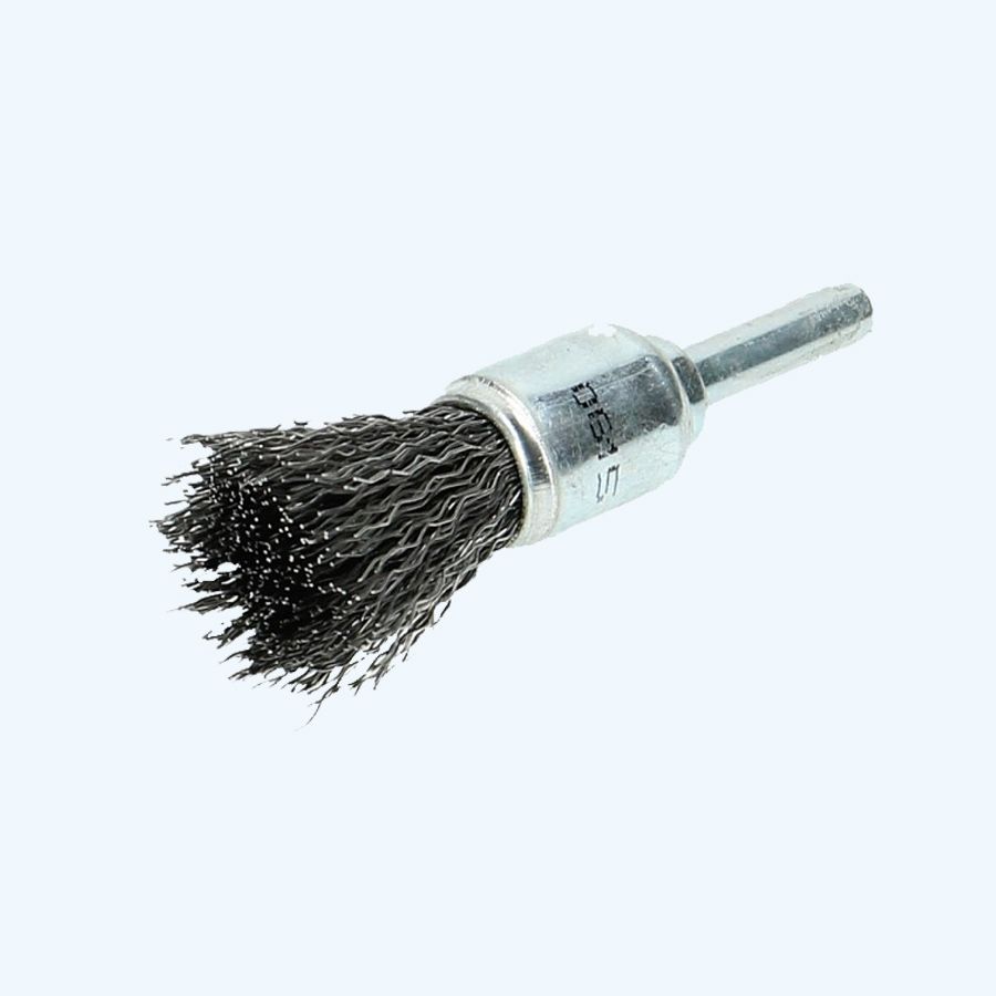 Penseelborstel gegolfde draad Ø25mm