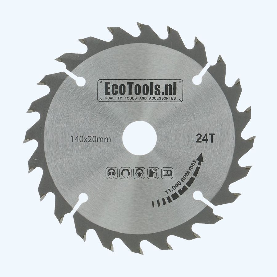 HM-zaagblad 140 x 20 mm T=24 (Eco-line)