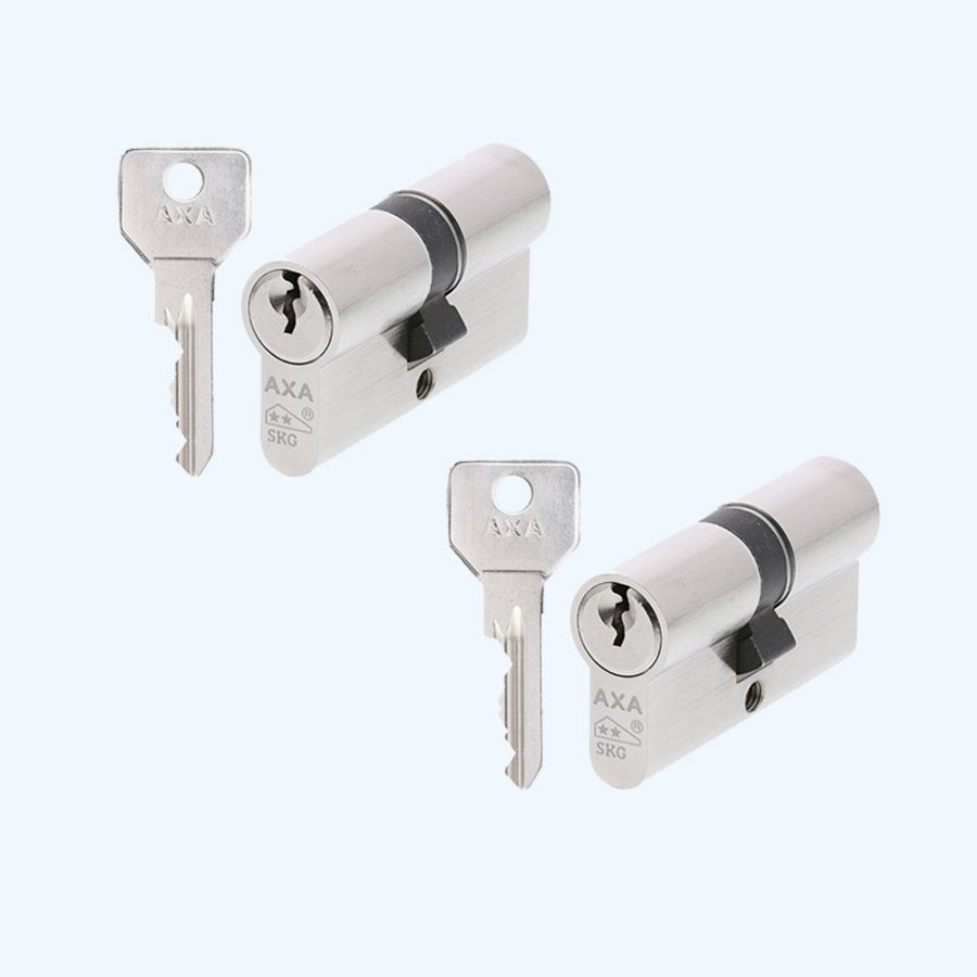 AXA Dubbele Veiligheidscilinder (2x) Security 30-30 SKG** AXA Dubbele Veiligheidscilinder (2x) Security 30-30 SKG**