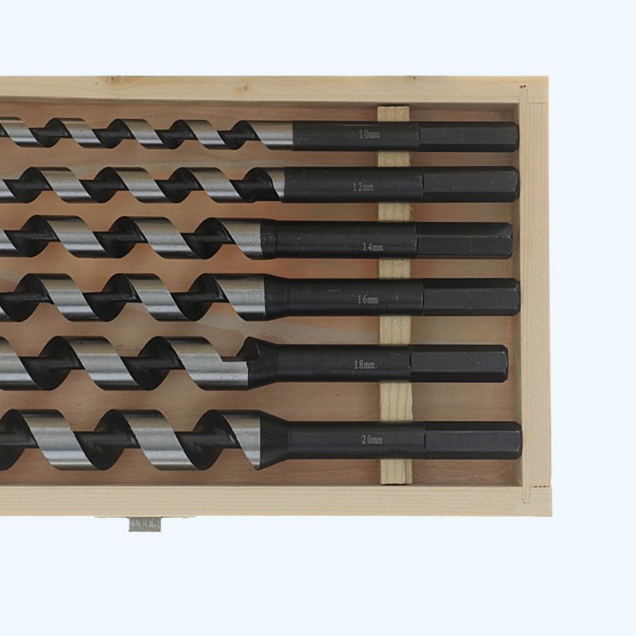 Slangenboorset 6-delig (lengte 230 mm)