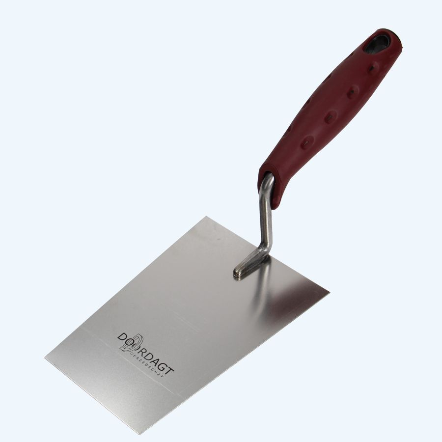 Doordagt stukadoorstroffel RVS Recht