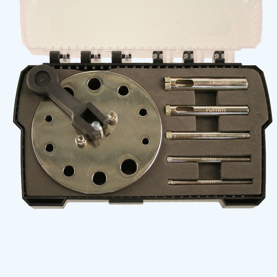 Diamant tegelboorset 6-delig Diamant tegelboorset 6-delig