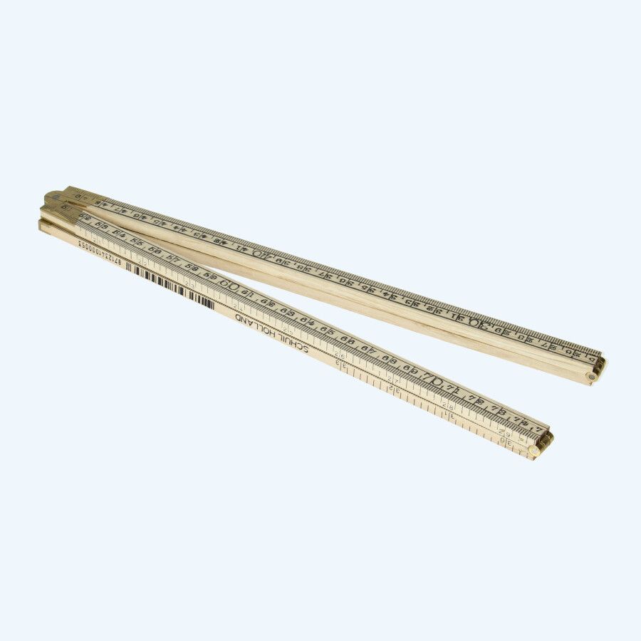 Duimstok hout 1 meter