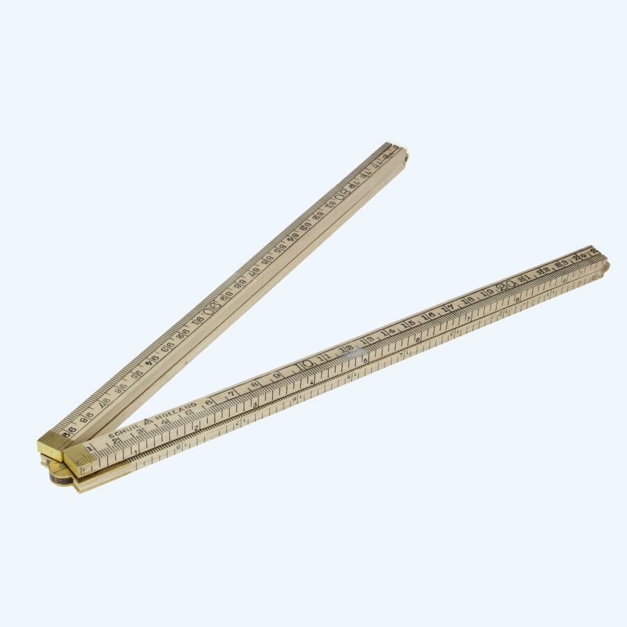 Duimstok hout 1 meter