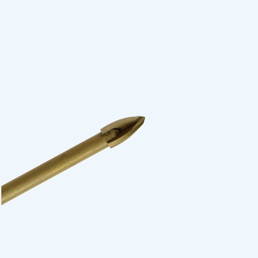 6-delige glas- en tegelborenset