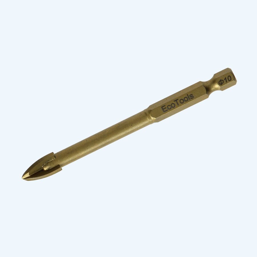 6-delige glas- en tegelborenset