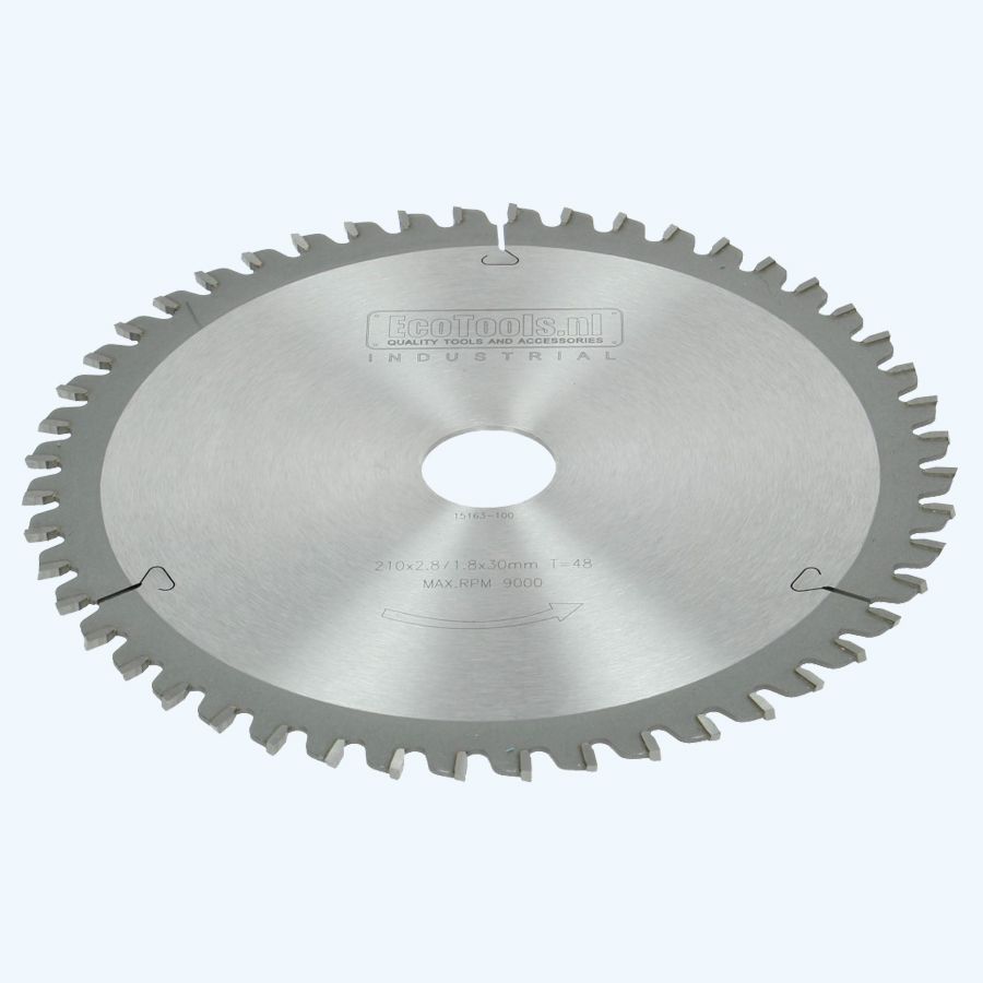 HM-afkortzaagblad Industrial 210 x 30 mm T=48