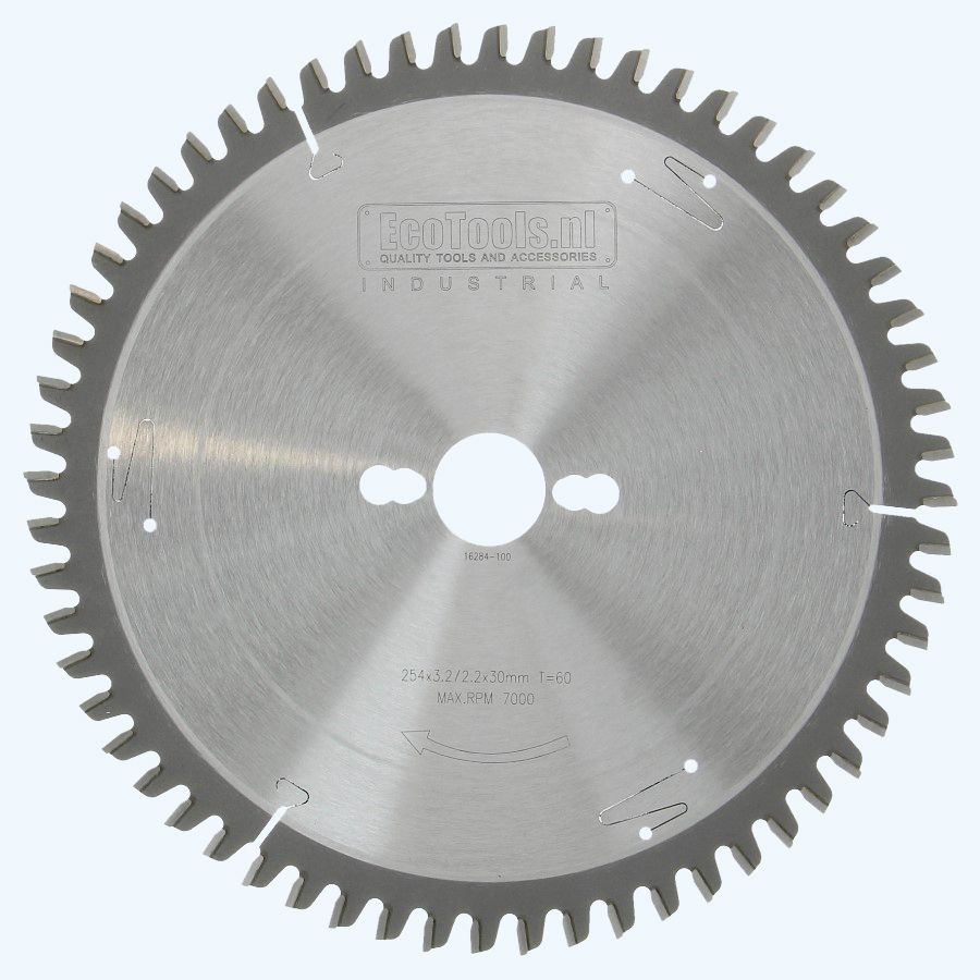 HM-afkortzaagblad Industrial 254 x 30 mm T=60