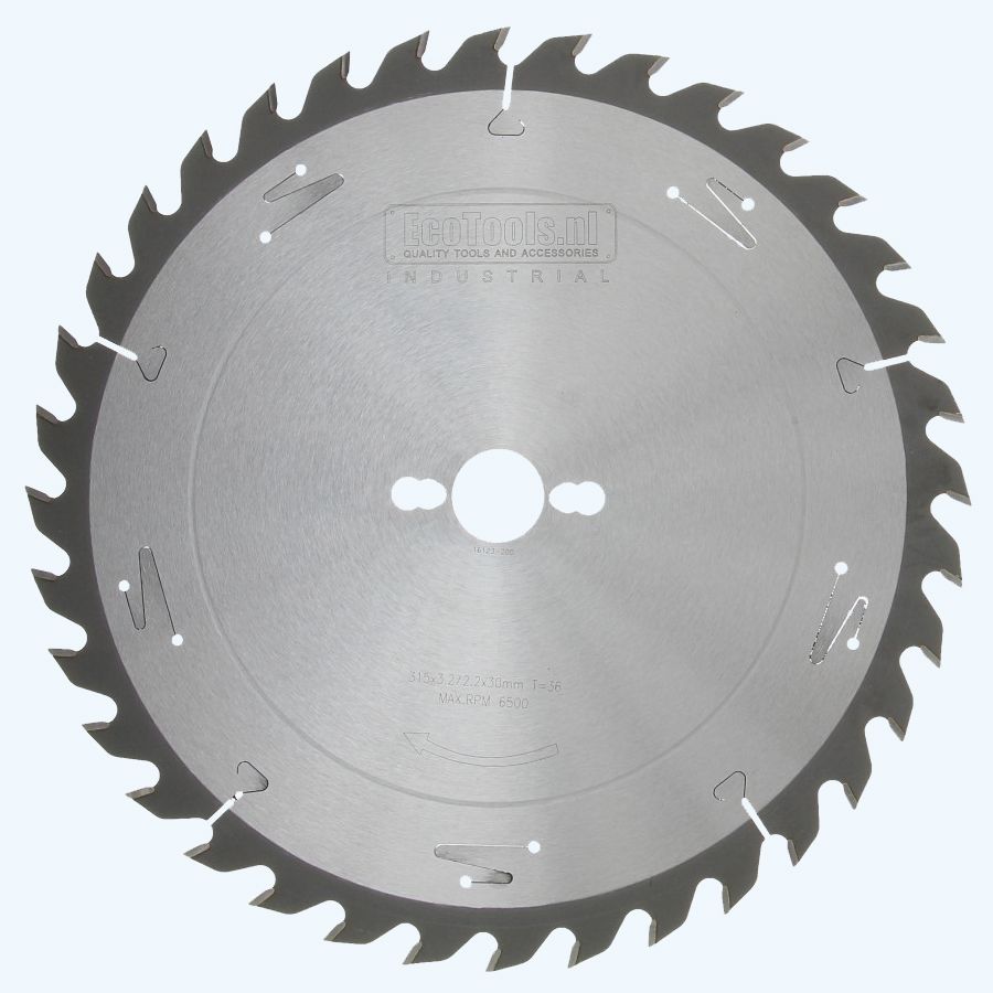 HM-zaagblad Industrial 315 x 30 mm T=36 HM-zaagblad Industrial 315 x 30 mm T=36