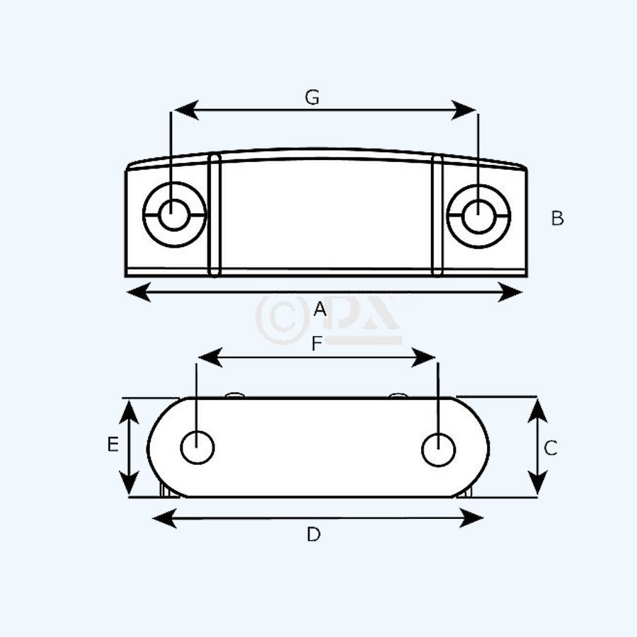 Magneetsnapper wit 6 kg 