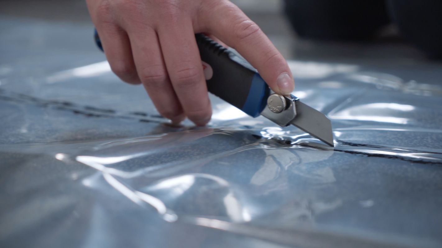 Stofdeur 2,4 x 1,2 meter Stofdeur 2,4 x 1,2 meter