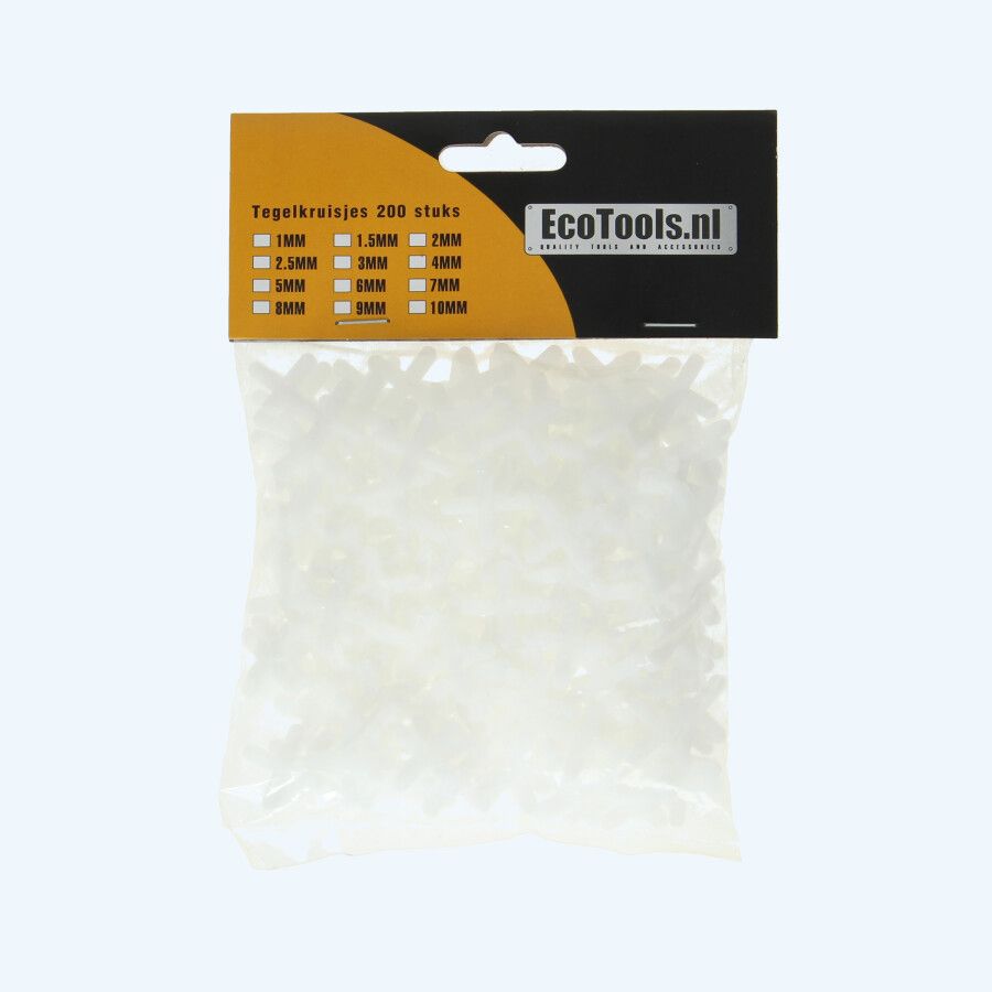 Tegelkruisjes 2,0 mm (zak á 200 stuks) Tegelkruisjes 2,0 mm (zak á 200 stuks)
