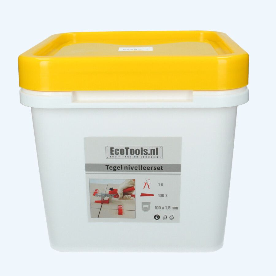 Tegel nivelleerset 1,5 mm