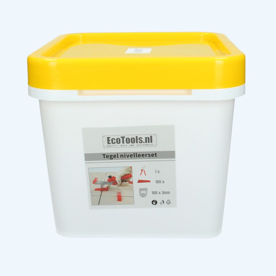 Tegel nivelleerset 3,0 mm Tegel nivelleerset 3,0 mm