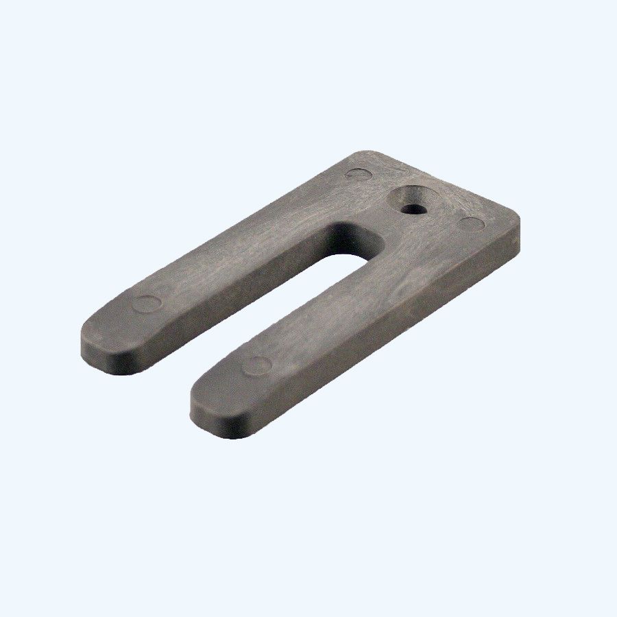 50 stuks uitvulplaatjes 6,4 x 75 mm (grijs)