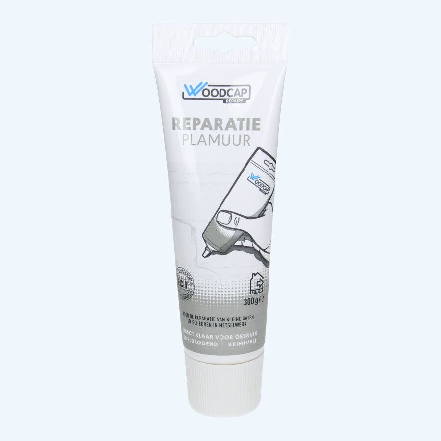Woodcap Repairs reparatieplamuur buiten 300 gram (wit)