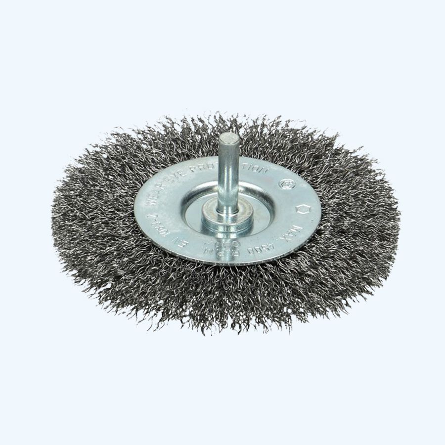 Radiale borstel gegolfde draad Ø100mm Radiale borstel gegolfde draad Ø100mm