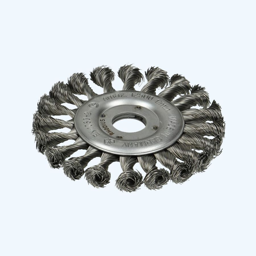 Radiale borstel getordeerde draad Ø125mm Radiale borstel getordeerde draad Ø125mm