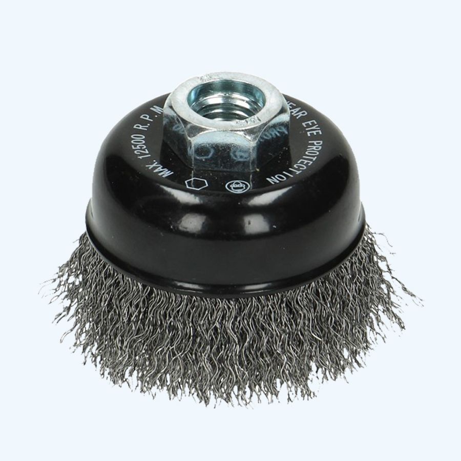 Komborstel gegolfde draad Ø65mm M14 Komborstel gegolfde draad Ø65mm M14