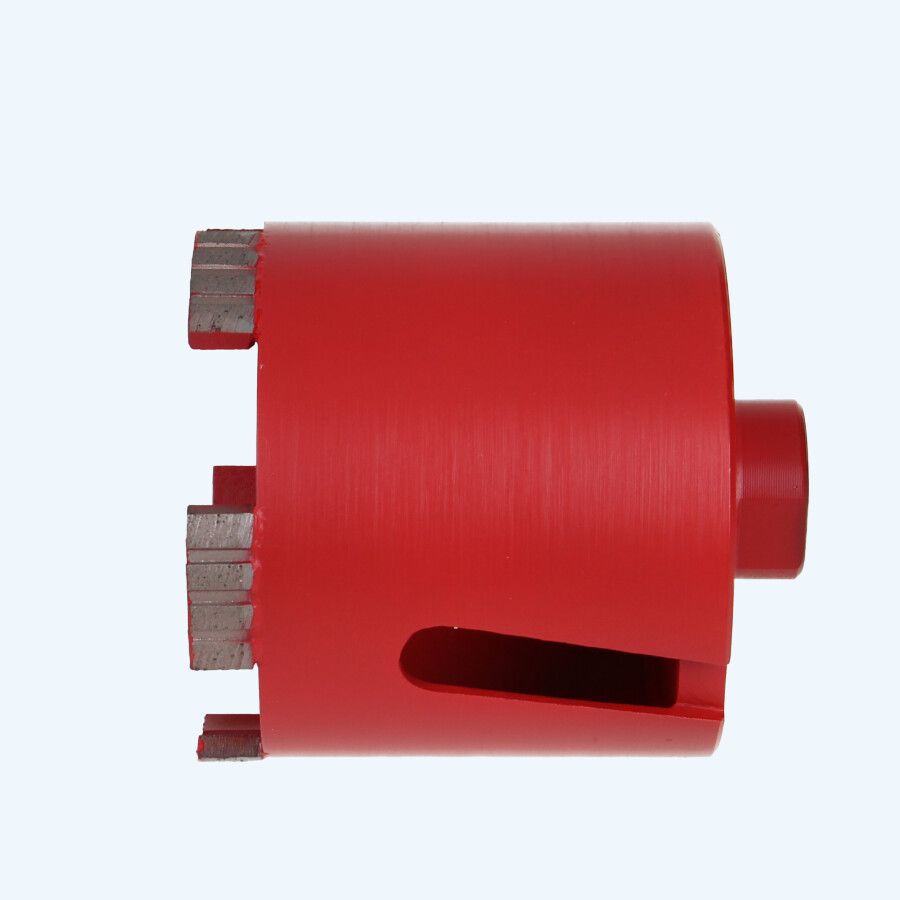 Diamant dozenboor abrasief 82 mm - 10 mm segmenthoogte Diamant dozenboor abrasief 82 mm - 10 mm segmenthoogte