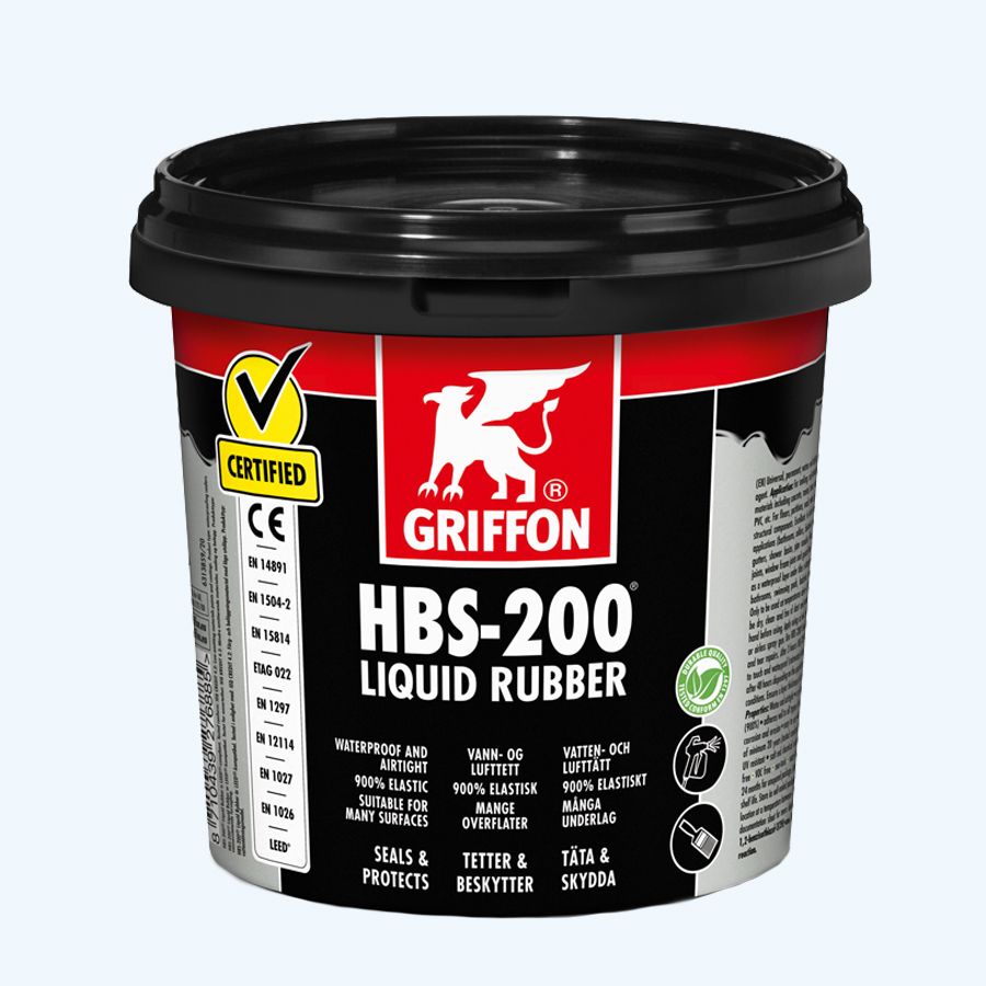 Griffon HBS-200® Liquid rubber 1 liter Griffon HBS-200® Liquid rubber 1 liter