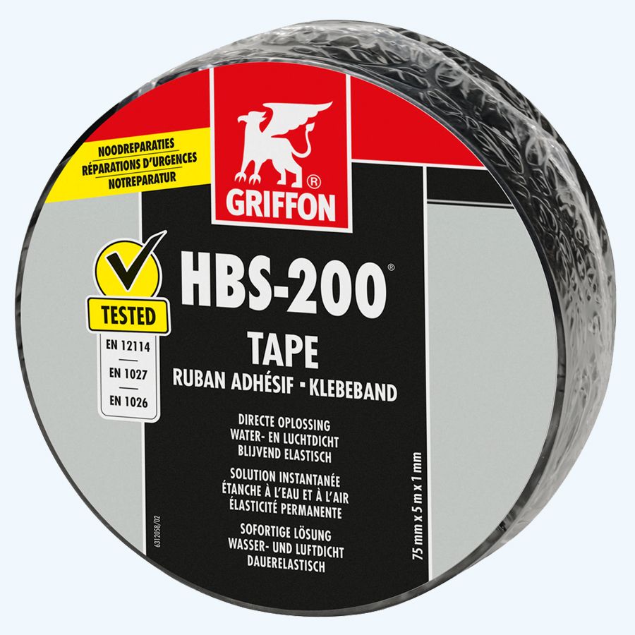Griffon HBS-200® Tape 7,5 cm x 5 meter Griffon HBS-200® Tape 7,5 cm x 5 meter