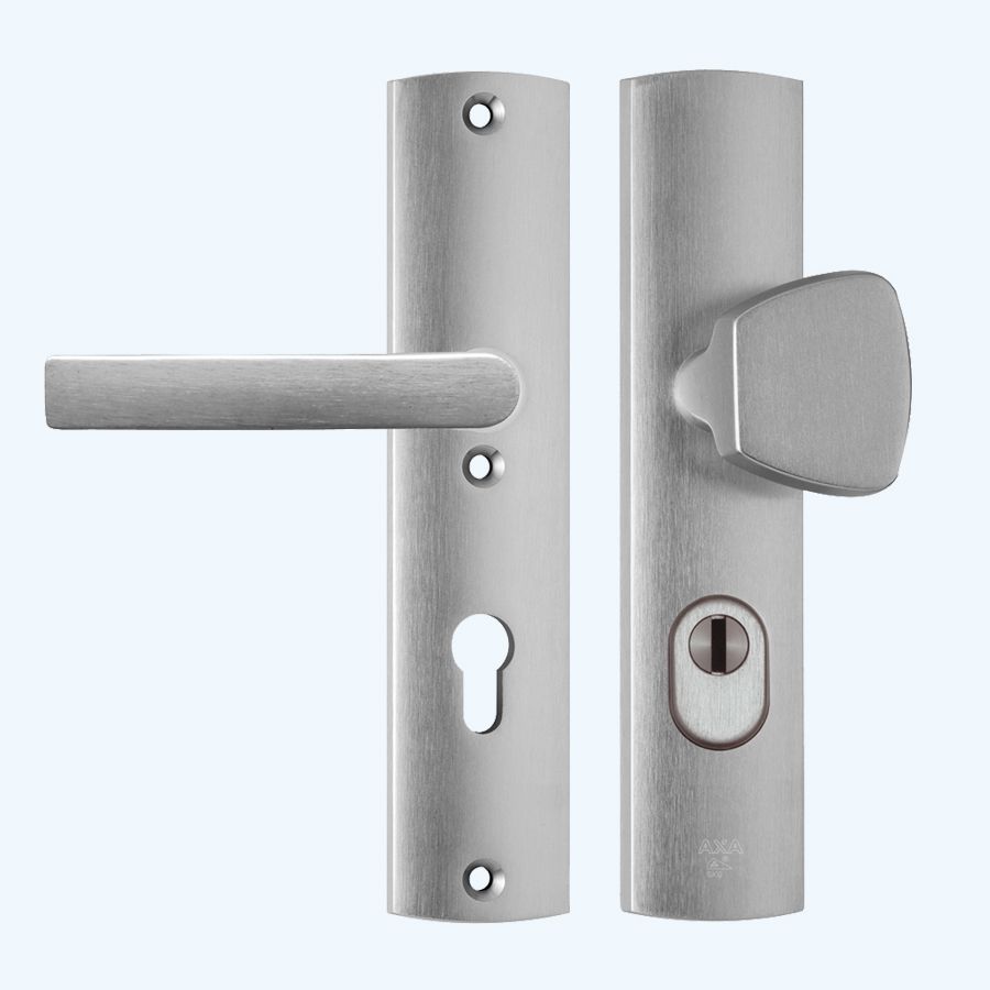 AXA veiligheidsbeslag PC55 SKG*** met kerntrekbeveiliging aluminium (knop) AXA veiligheidsbeslag PC55 SKG*** met kerntrekbeveiliging aluminium (knop)