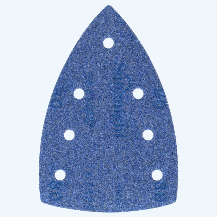 Ceramic schuurpapier 100 x 150 mm K60, 7 stofgaten Ceramic schuurpapier 100 x 150 mm K60, 7 stofgaten