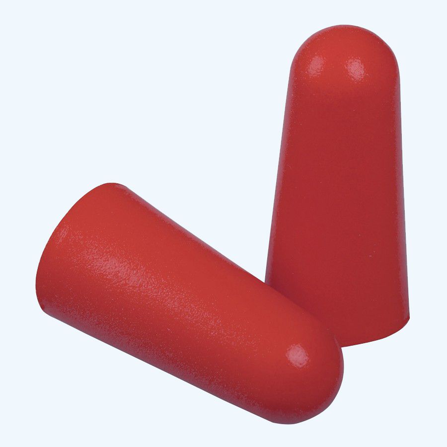 Dispenserdoos wegwerp oordoppen rood (200 paar) Dispenserdoos wegwerp oordoppen rood (200 paar)