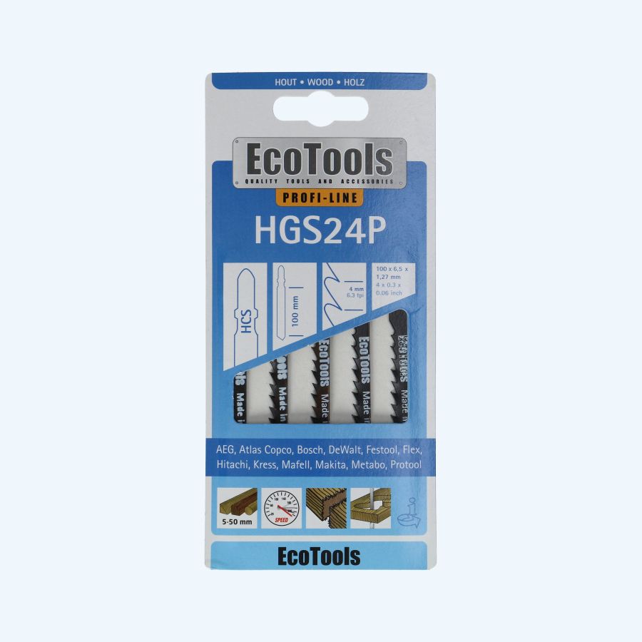 5 st. decoupeerzaagjes hout type HGS24P (Profi-line) 5 st. decoupeerzaagjes hout type HGS24P (Profi-line)