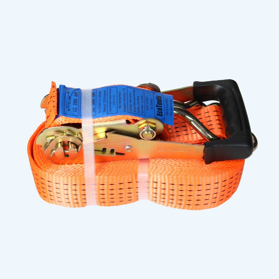 2-delige spanband 5000 kg - 9 meter 2-delige spanband 5000 kg - 9 meter