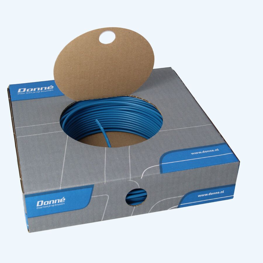Donné VD Draad 2,5 mm² blauw (100 meter) Donné VD Draad 2,5 mm² blauw (100 meter)