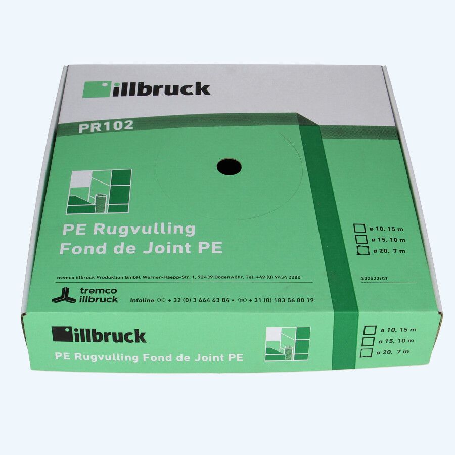 illbruck PR102 PE rugvulling Ø 15 mm x 10 meter illbruck PR102 PE rugvulling Ø 15 mm x 10 meter