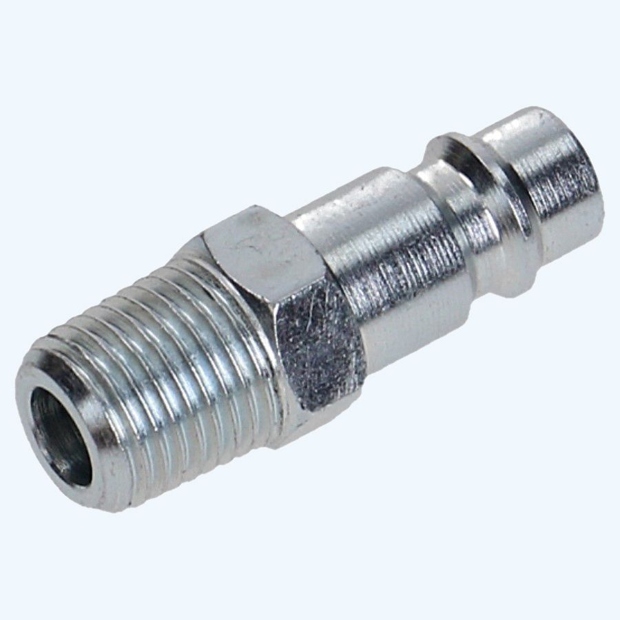 Euro insteeknippel met 1/4" uitwendig draad Euro insteeknippel met 1/4" uitwendig draad