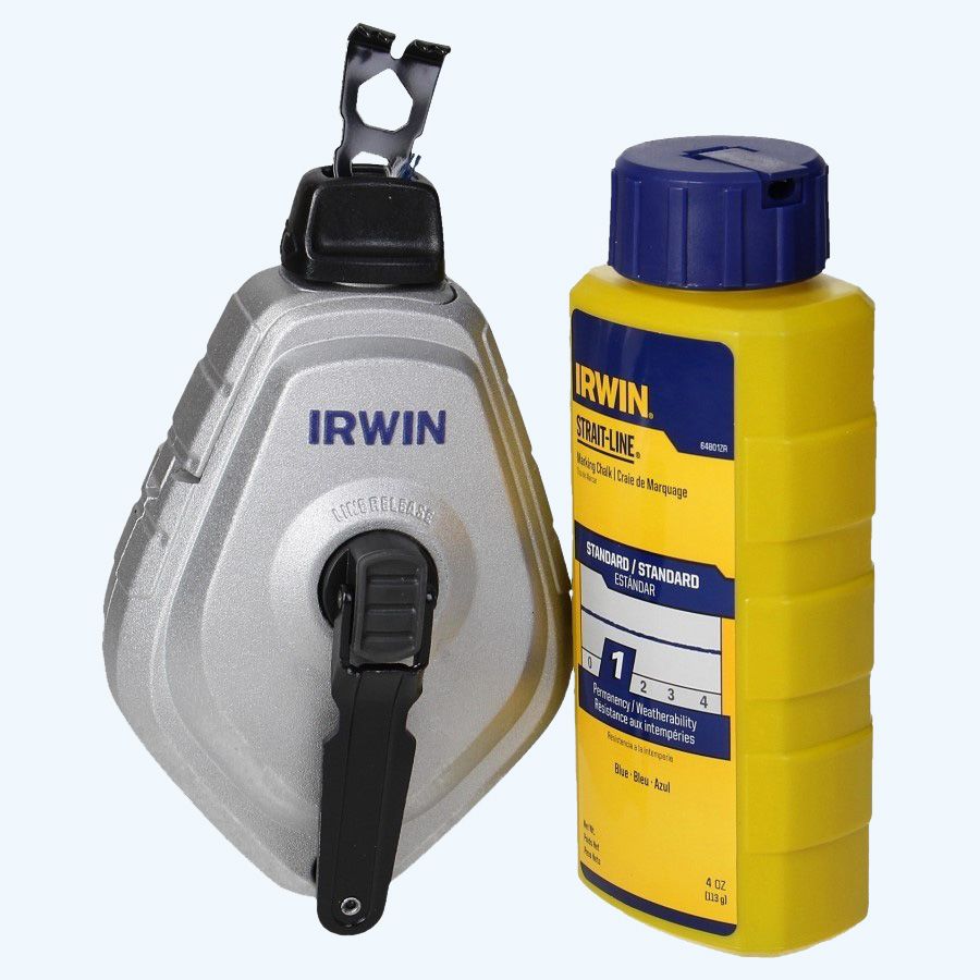 Irwin 6x Slaglijnmolenset blauw 113g/30m Irwin 6x Slaglijnmolenset blauw 113g/30m