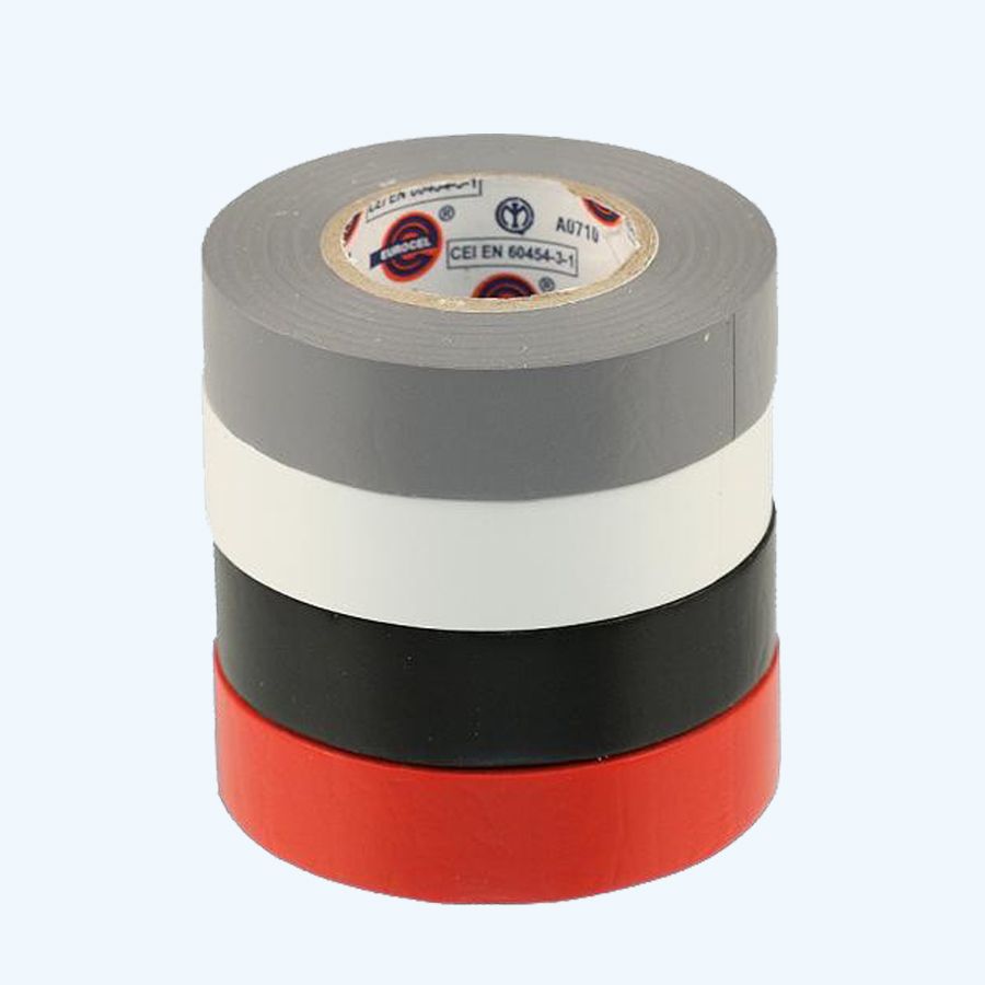 Isolatietape 19 mm x 25 meter wit Isolatietape 19 mm x 25 meter wit