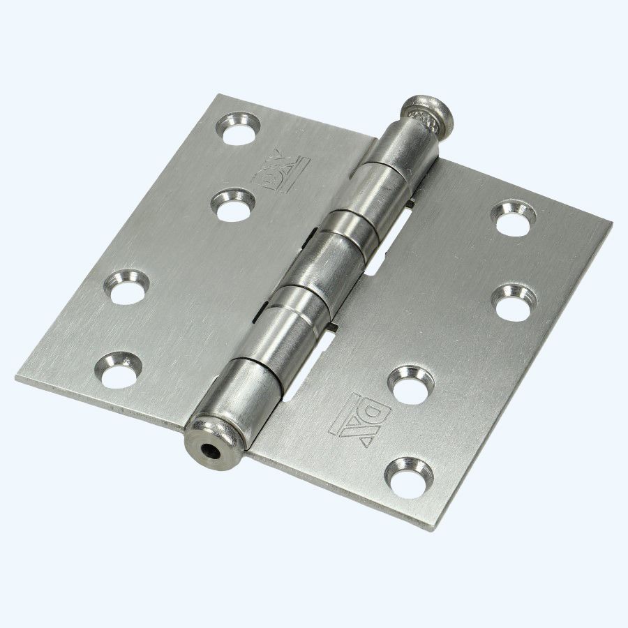 Dulimex kogellagerscharnier rechte hoeken, RVS 89 x 89 mm Dulimex kogellagerscharnier rechte hoeken, RVS 89 x 89 mm