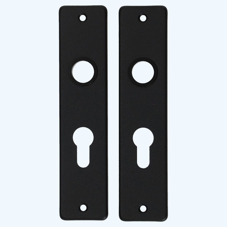 Kortschild voor dag- en nachtslot PC 55 zwart Kortschild voor dag- en nachtslot PC 55 zwart