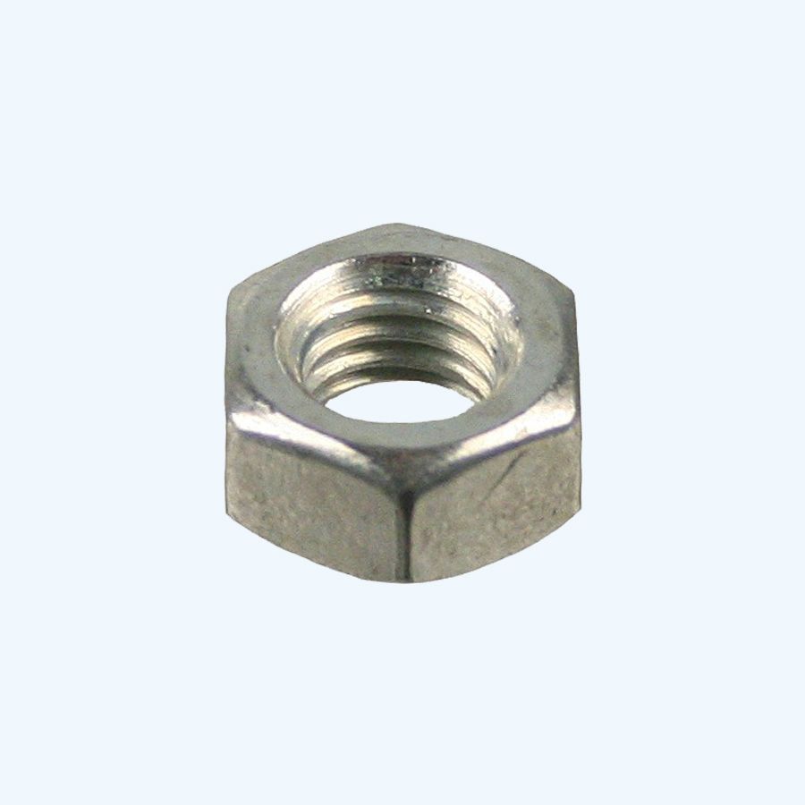 Zeskantmoer verzinkt M6 Zeskantmoer verzinkt M6