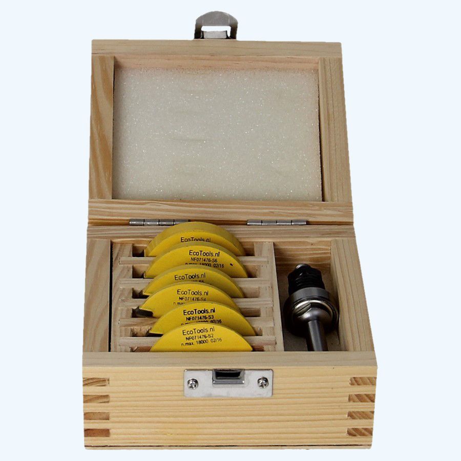 7-delige HM schijffreesset 7-delige HM schijffreesset