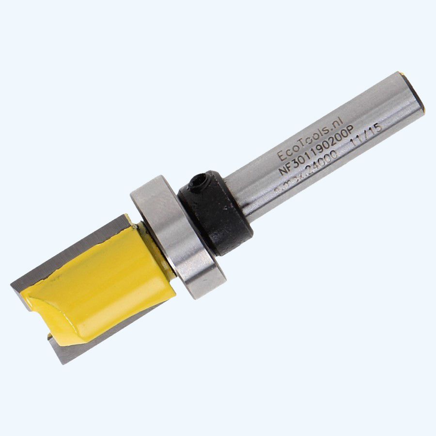 HM kantenfrees 19 x 20 mm met bovenlager HM kantenfrees 19 x 20 mm met bovenlager