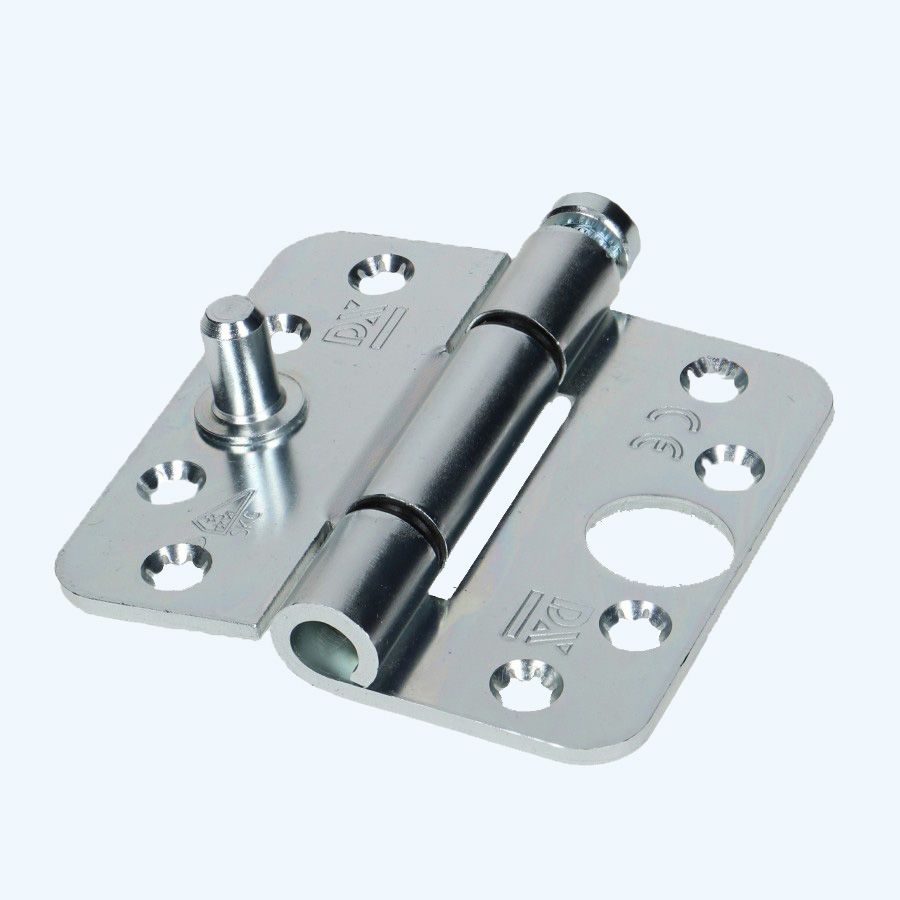 Nylon glijlagerscharnier ronde hoeken, SKG, staal, 89 x 89 mm Nylon glijlagerscharnier ronde hoeken, SKG, staal, 89 x 89 mm