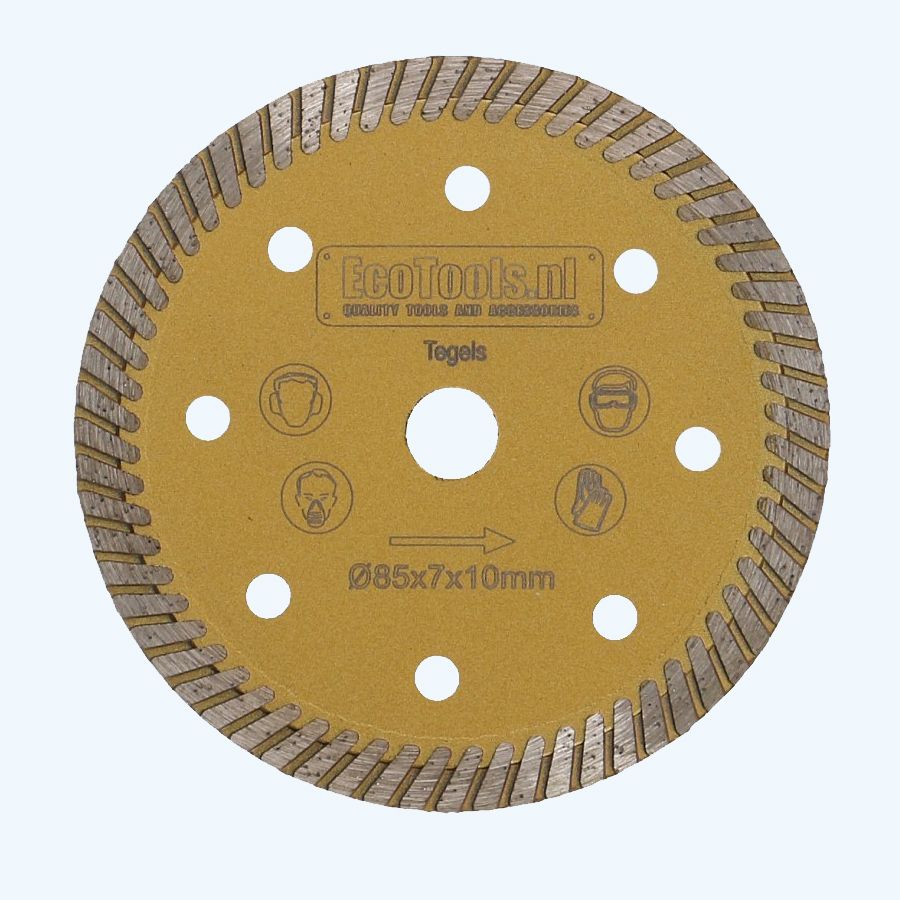 Precisie diamantschijf Tegels 85 x 10 mm Precisie diamantschijf Tegels 85 x 10 mm