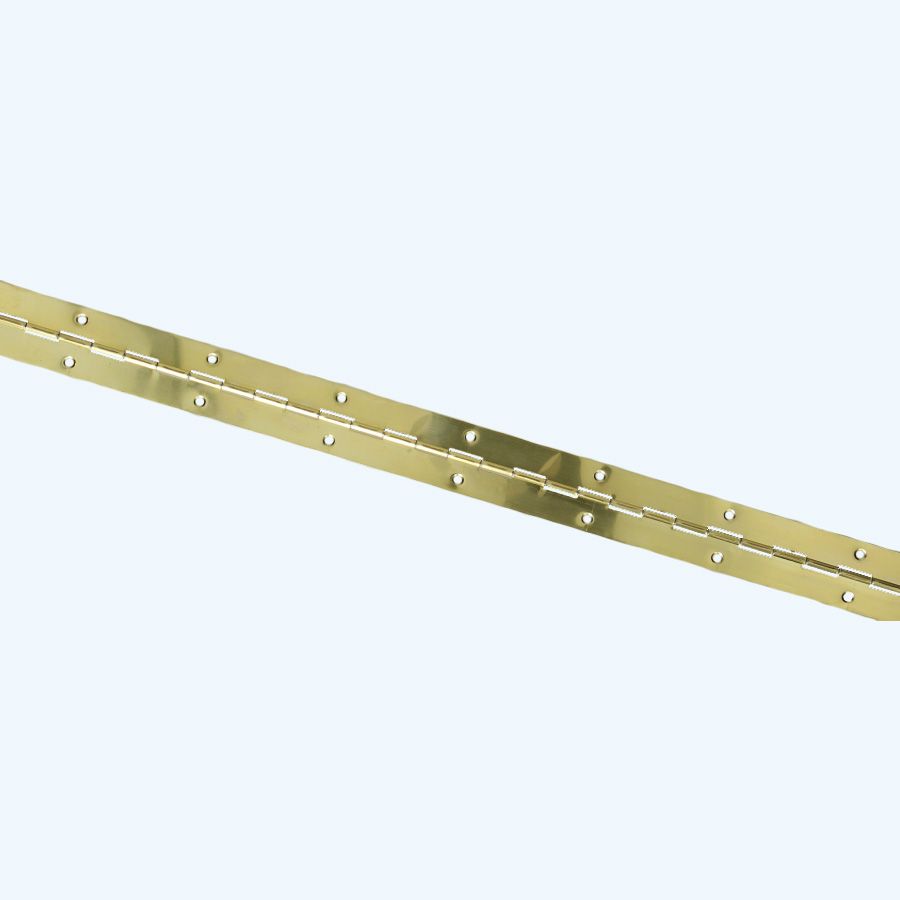 Pianoscharnier staal vermessingd 32 x 780 mm Pianoscharnier staal vermessingd 32 x 780 mm