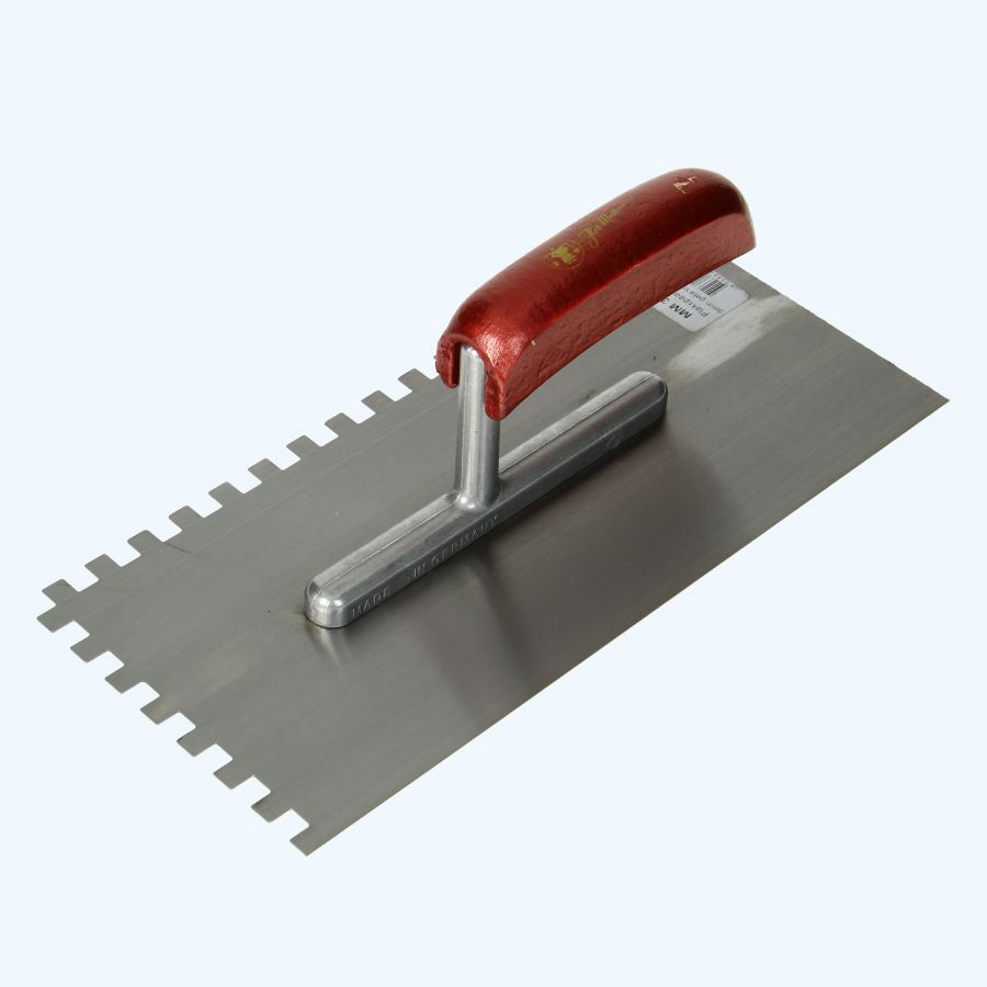 Melkmeisje lijmspaan 280 x 130 mm met 10 mm tanden Melkmeisje lijmspaan 280 x 130 mm met 10 mm tanden