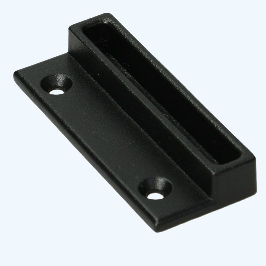 Raamboomplaatje mat zwart Raamboomplaatje mat zwart