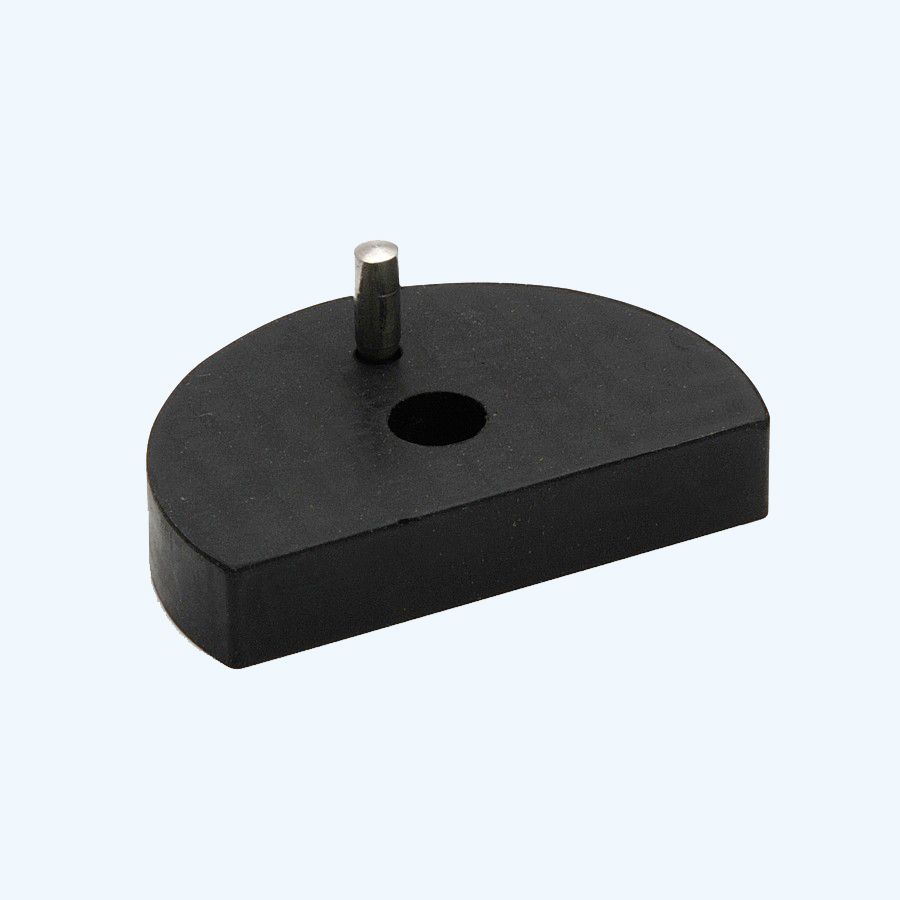 Rubber onderlegger 55 mm voor deurstopper Rubber onderlegger 55 mm voor deurstopper