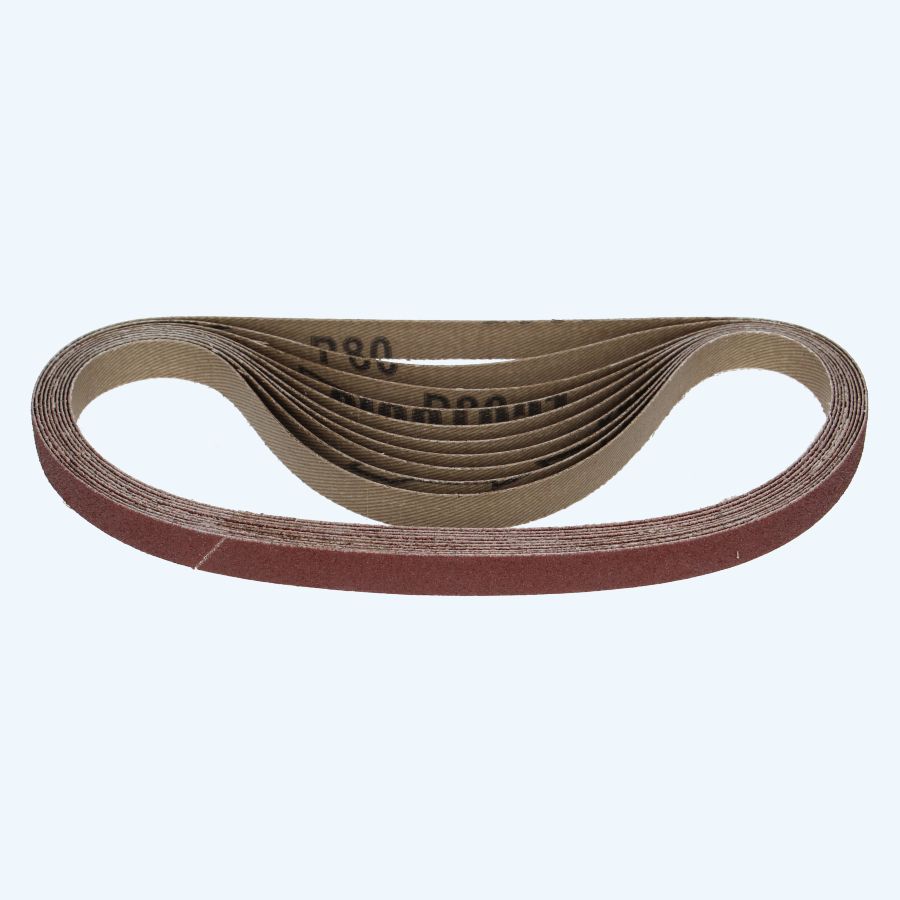 10 stuks aluminiumoxide schuurband 13 x 457 mm K60 10 stuks aluminiumoxide schuurband 13 x 457 mm K60